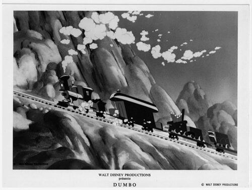 Dumbo : Photo D'exploitation Cinématographique - Format 18x23,5 Cm - De Walt Disney, Ben Sharpsteen - 1941 Ressortie 1971 #
