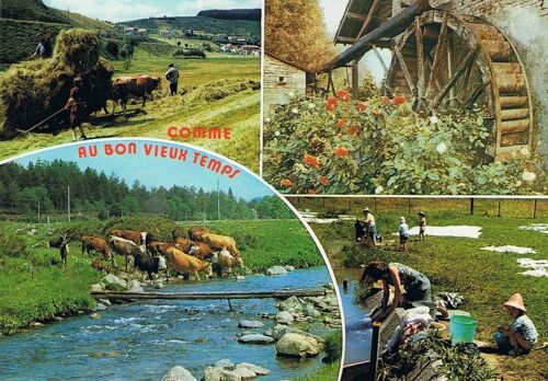 Comme Au Bon Vieux Temp / Carte Vierge