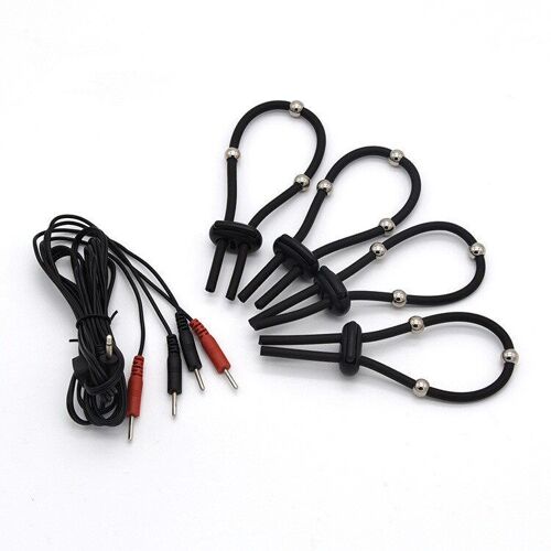 Jouets Sexuels Adultes Pour Hommes Stimulateur De Choc Électrique, Anneau De Pénis De Choc Électrique Électrostimulation Anneaux De Pénis Médicaux