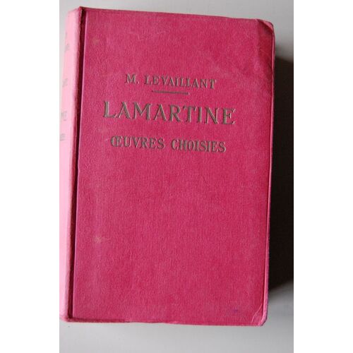 Lamartine Oeuvres Choisies