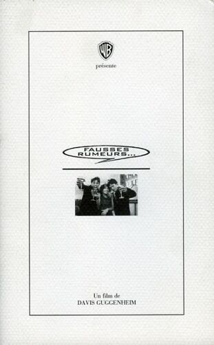 Fausses Rumeurs (Gossip) Hors-Série N° 0 : Dossier De Presse Du Film De Davis Guggenheim (Usa)