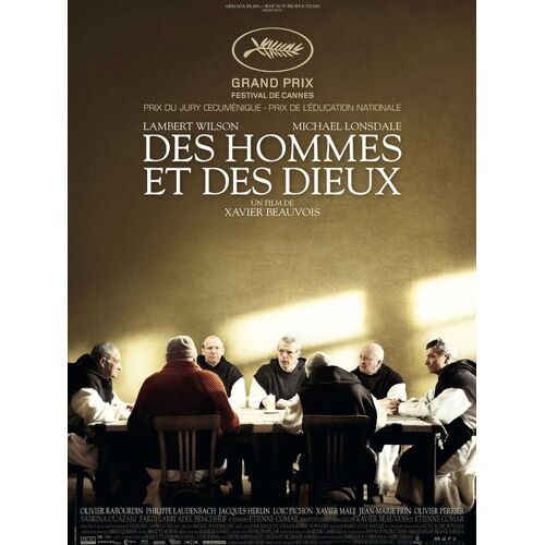 Des Hommes Et Des Dieux - Xavier Beauvois - Lambert Wilson - Michael Lonsdale - Olivier Rabourdin  -  Sabrina Ouazani - Abdelhafid Metalsi - Véritable Affiche De Cinéma - Format 40x60 Cm