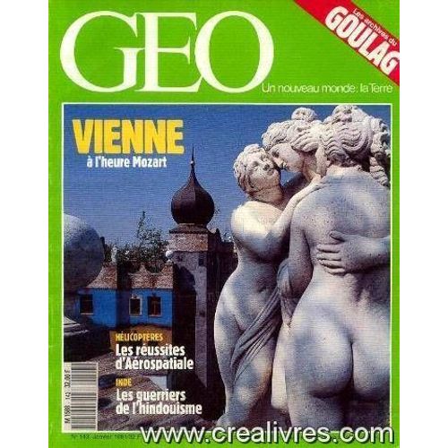 Geo N°143, Janvier 1991 -Vienne A L'heure Mozart