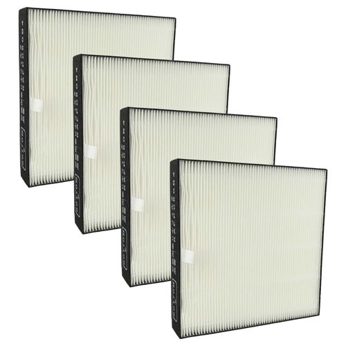 vhbw 4x Filtres H13 compatible avec Daikin ACM55W, AK55W, ACK55V, ACM55U, MC55U, MC55UKS, ACCK55U, ACK55T purificateur d'air - Filtre de rechange
