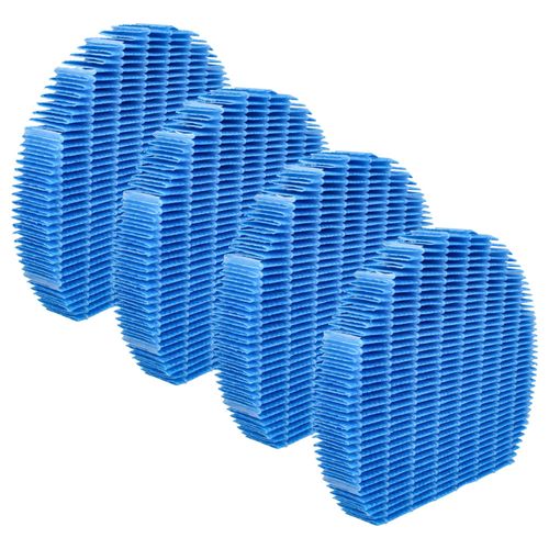vhbw 4x Mèche d'humidification compatible avec Sharp KC-D40EUW, KC-A60EUW humidificateur, purificateur d'air - Mèche de remplacement