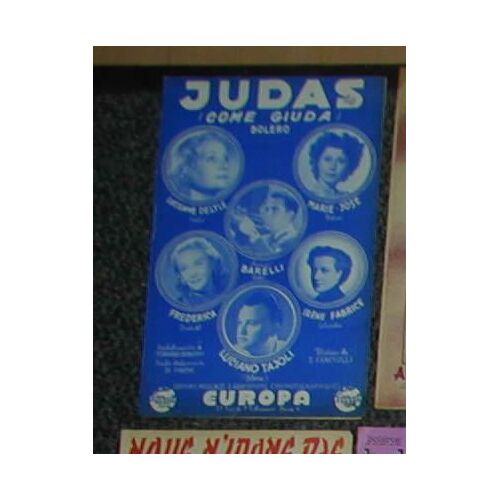 Bolero Judas ( Come Giuda )  Delyle Marie Jose. Barelli ...