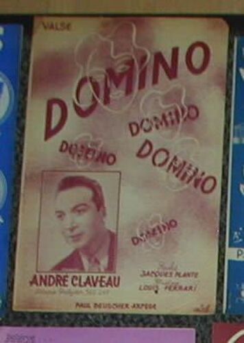 Valse Andre Claveau Domino Domino