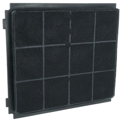 vhbw Filtre à charbon actif compatible avec Airforce TROMBE 5881949 F132 V6, 5881948 F132 V6, F195ELXBK, F195ELXWH hotte aspirante