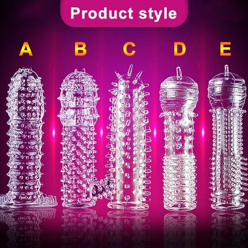 5pcs - Ensemble Pénis Pour Homme, Produit Sexuel À Délai Prolongé, 5 Pièces/Ensemble