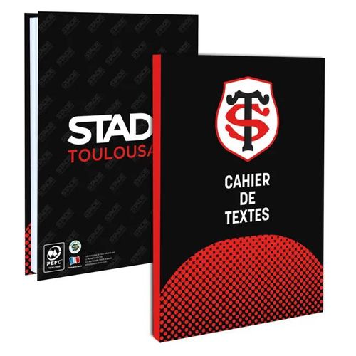 Cahier De Texte Scolaire Toulouse - Collection Officielle Stade Toulousain - Rugby