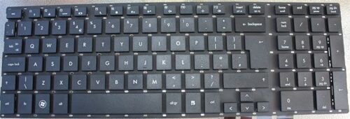 Hp Probook 4710s Noir Uk Clavier Pour Ordinateur Portable (Pc) De Remplacement (Key202)