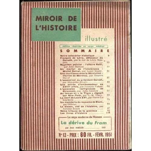 Miroir De L'histoire.