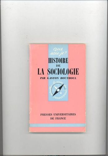 Histoire De La Sociologie