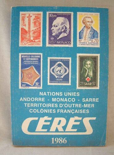 Catalogue Timbres-Poste France 1986