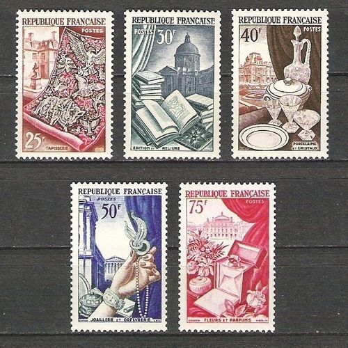 France 970 À 974 ( 5 Valeurs ) - Productions De Luxe - Metiers D'art - Neufs ** 1er Choix