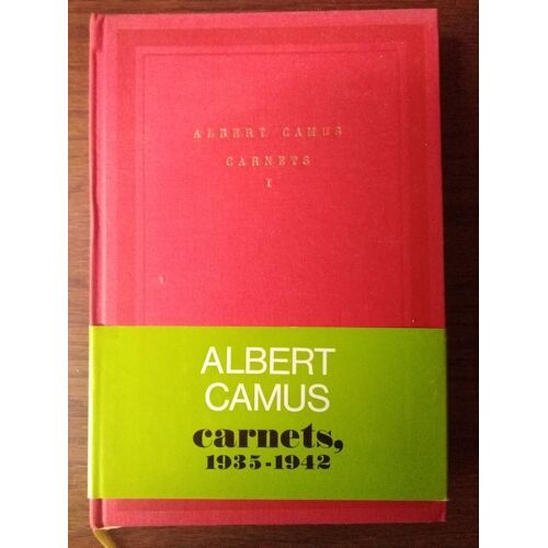 Albert Camus, Carnets, 1