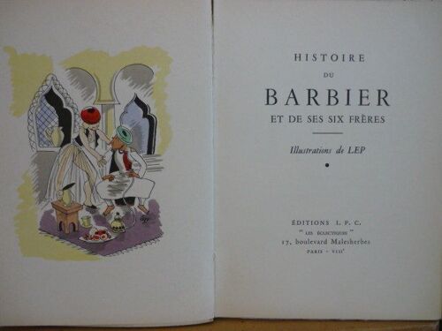 Histoire Du Barbier Et De Ses Six Frères