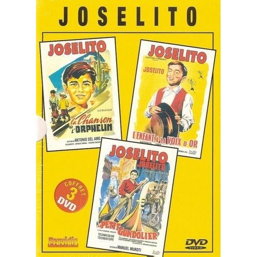 Coffret Joselito Vol. 2 (3 Dvd) : La Chanson De L'orphelin - Le Petit Gondolier - L'enfant À La Voix D'or - Pack