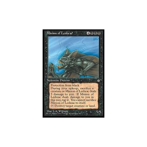 Minion Of Leshrac - Ere Glaciaire Vo Rare