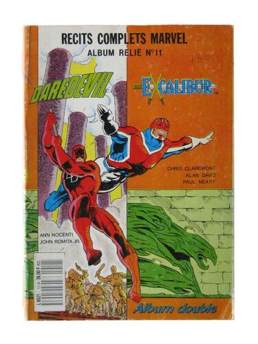 Récits Complets Marvel, Album Relié  N° 11 : N° 22 Daredevil N° 23 Excalibur