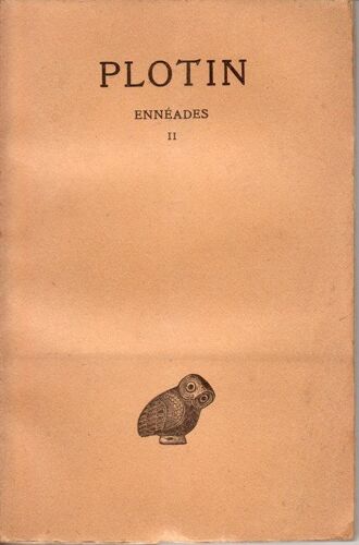 Enneades, Tome Ii