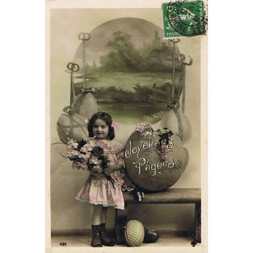 Joyeuses Paques ,3 Cartes Anciennes 1910/1913.