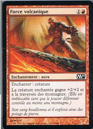 Force Volcanique ( Volcanic Strength ) - Magic Mtg - M11  - C