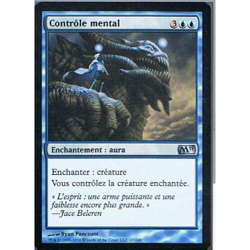 Contrôle Mental ( Mind Control ) - Magic Mtg - M11 - U