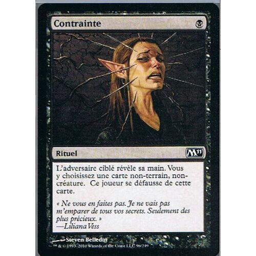 Contrainte ( Duress ) - Magic Mtg - M11  - C