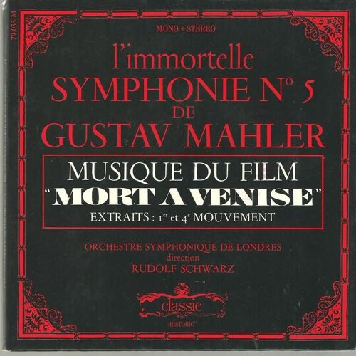 Symphonie N°5/Mort A Venise