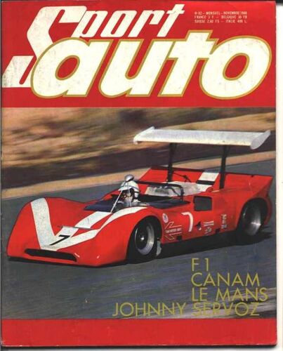 Sport Auto  N° 82 : F1 / Canam / Le Mans / Johnny Servoz
