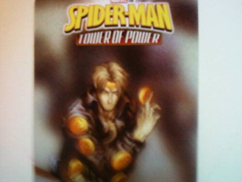 Spiderman-Tower Of Power- Main Rouge- Carte N°059.Ricochet