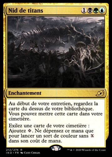 Nid De Titans - Mtg - Ikoria La Terre Des Béhémoths - R - 212/274