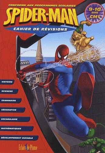 Cahier De Révisions Spider-Man Cm1 - 9-10 Ans