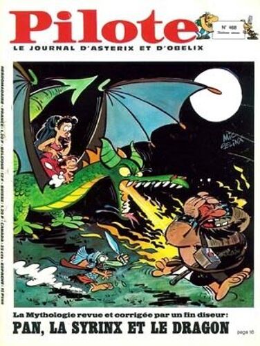 Hebdomadaire Pilote N° 468 - Journal D'astérix  N° 468 : Hebdomadaire Pilote N° 468 - Journal D'astérix