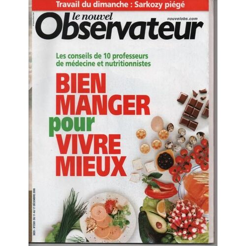 Nouvel Observateur (Le) N° 2301 Du 11/12/2008
