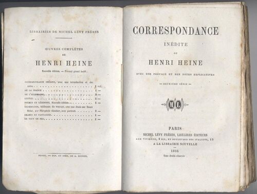 Correspondance Inédite. Avec Une Préface Et Des Notes Inédites. Deuxième Série.