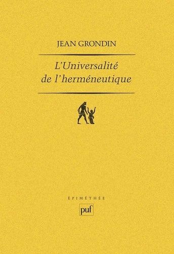 L'universalité De L'herméneutique