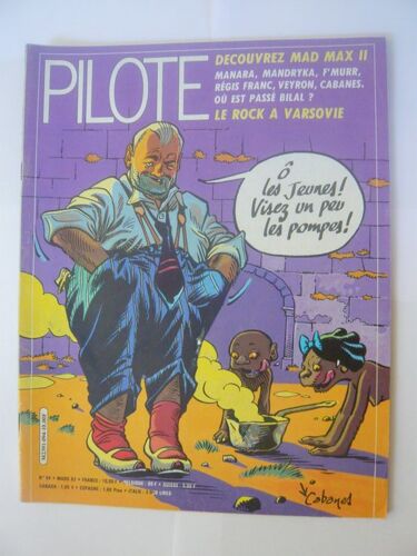 Pilote N° 94 : Découvrez Mad Max Ii / Le Rock À Varsovie
