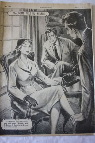 Claudette Fille Du Peuple  N° 136