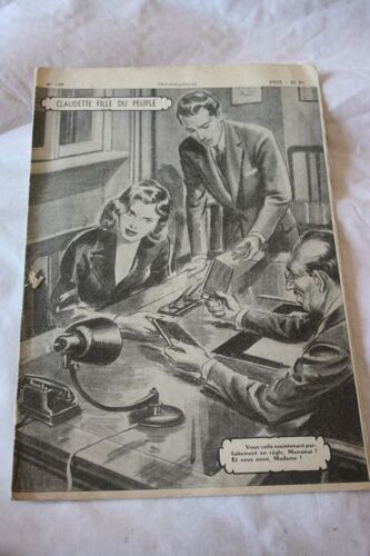 Claudette Fille Du Peuple  N° 149