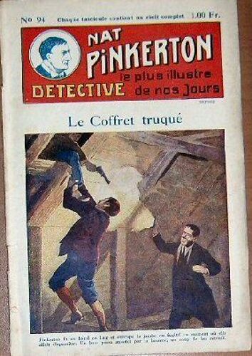 Nat Pinkerton  N° 94 : Le Coffret Truqué