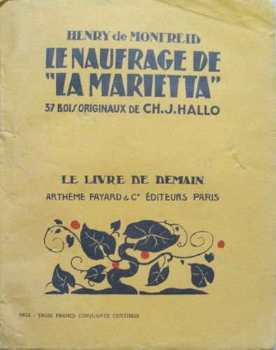 Le Naufrage De "La Marietta"   de henry de monfreid   Format Beau livre (Livre)