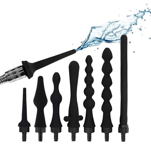 Embout De Douche En Silicone, Tête De Nettoyage Vaginal À Seringue, Pour Le Nettoyage Anal Et Vaginal, Jouets Sexuels