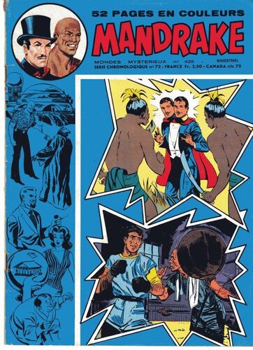 Mandrake Mondes Mysterieux  N° 426 : La Jungle Aux Mille Aventures