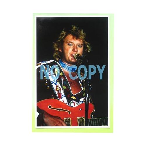 Photo Johnny Hallyday  -  Format 20x30cm