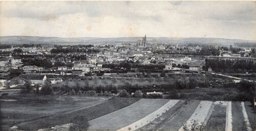 Carte Panorama De Sens (Yonne)