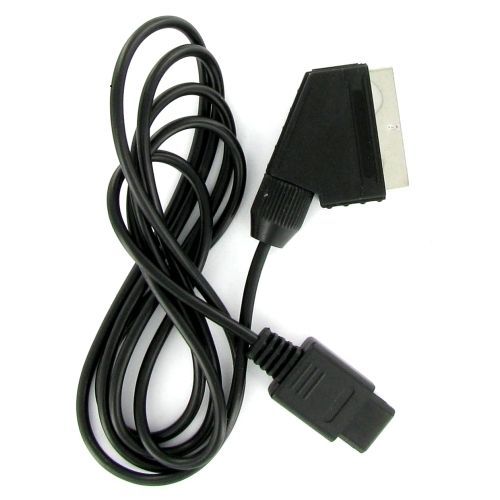 Cable Rgb Peritel Audio Video Pour Nintendo Gamecube