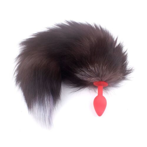 Masseur De Prostate Queue De Renard En Silicone, Plug Anal, Bouchon D'insertion Bdsm, Queue D'animal Homosexuel Pour Femmes, Hommes Et Couples