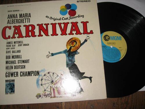 Anna  Maria  Alberghetti  Carnival   James  Mitchell   Kaye Ballard